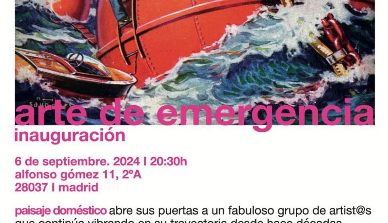 Reseña: Arte de emergencia – Paisaje Doméstico